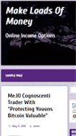 Mobile Screenshot of make-loads-of-money.com